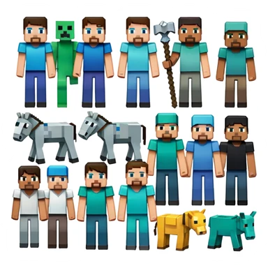 Minecraft mob sticker