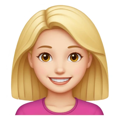 girls with smiles  sticker