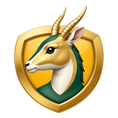 Springbok rugby symbol sticker
