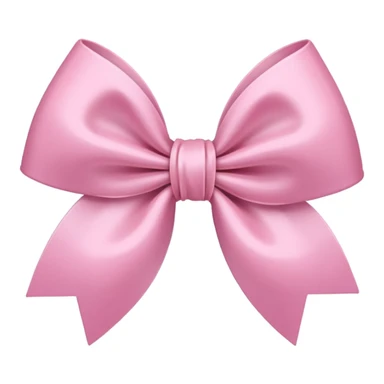 sakura bow with double loops sticker