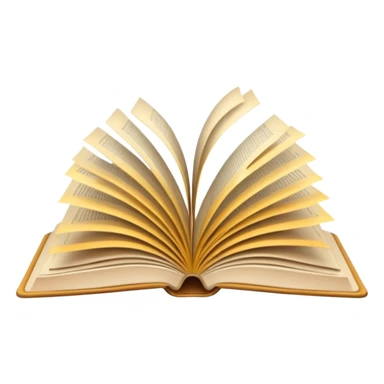 open book with fast motion lines sticker