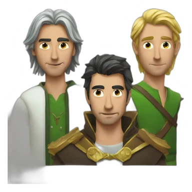 Robinhood with Baiju and Vlad sticker