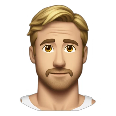 Ryan gosling trop musclé sticker