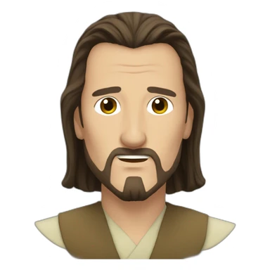 Qui gon jin sticker