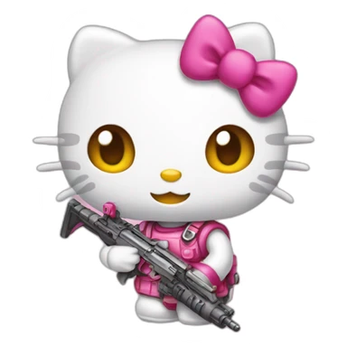 hellokitty with HMG sticker