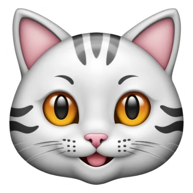Un emojin de gatito sticker