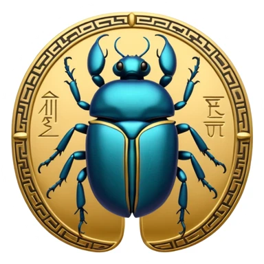 Scarab Egypt sticker