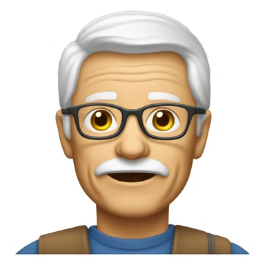 a swedish person between 45 and 80 years old sticker