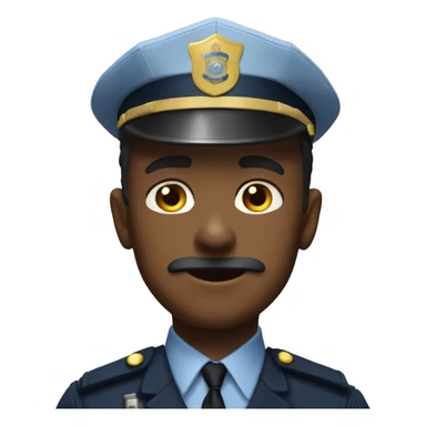 policeman with grandate sticker