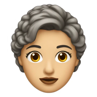 Mujer de la antigua Roma guiña un ojo sticker