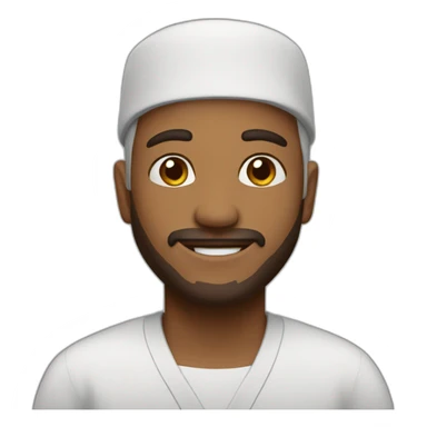 Musulmana feliz sticker