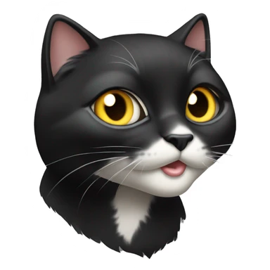 Black Chevy cat eye 2003 sticker