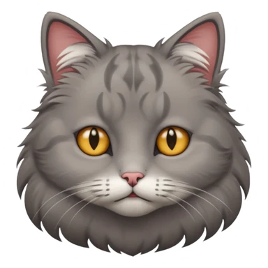 Sad cat sticker