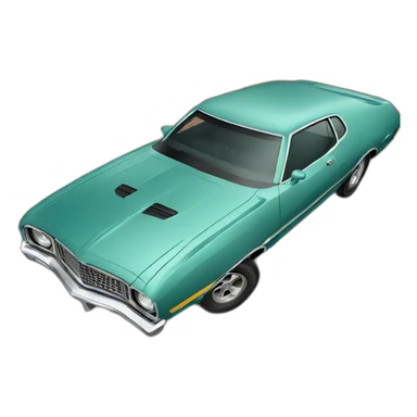 Ford gran Torino sticker