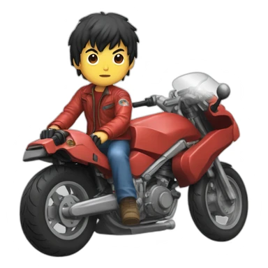 motorbike kaneda akira sticker