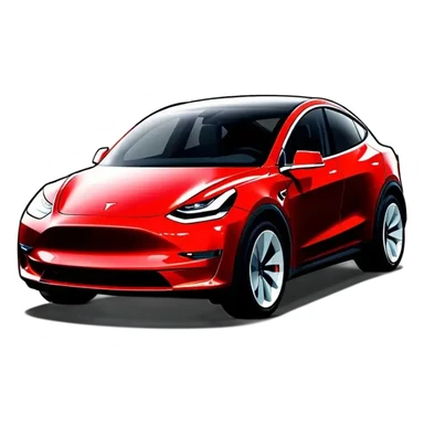 Tesla Model Y sticker