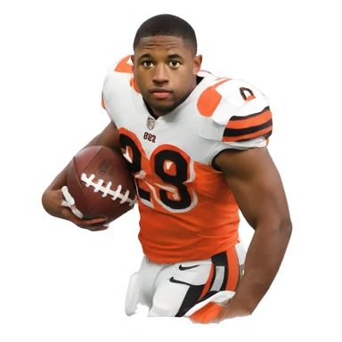 Nick Chubb 24 sticker