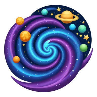 Universe sticker