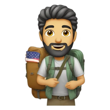 Iran tourist atractions sticker