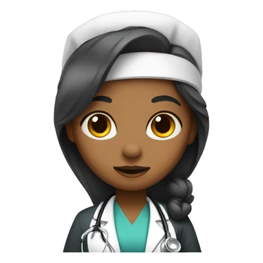 Girl doctor  sticker