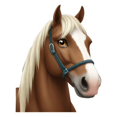 beautiful horse sticker