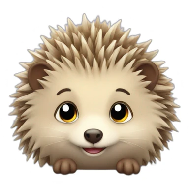 hedghog cute sticker