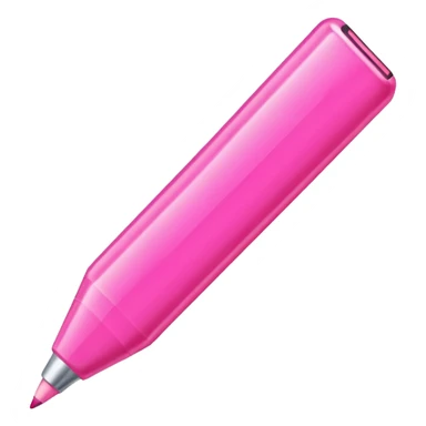 Pink highlighter sticker