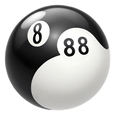 8 ball pool ball sticker