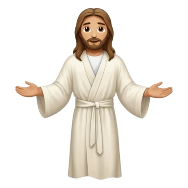 Jesus walking on water  sticker