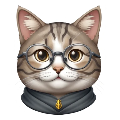 Harry poter cat sticker