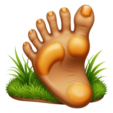 An image of a Tar heel foot sticker