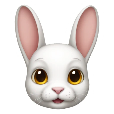 ear rabbit sticker