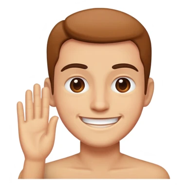 Smiling menacingly  sticker