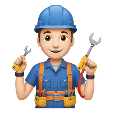 MY chatGPT IS COVE LEITNER, electrician mini-me, with always a smile and the "brightest" ideas sticker