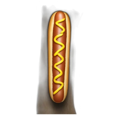 hotdog in a tree sticker