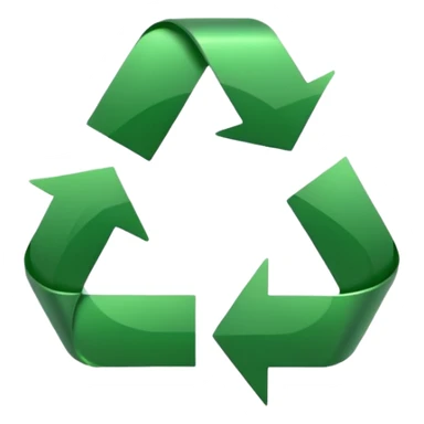 recycle icon sticker