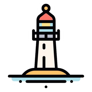 lighthouse sticker