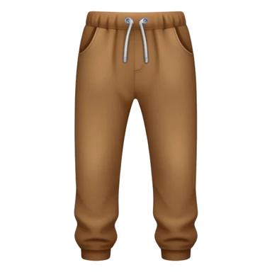 aeshtetic brown and baggy sticker