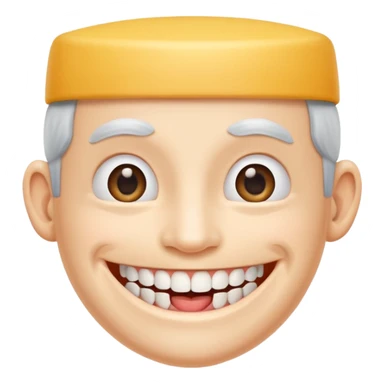 Cute insta denture   sticker