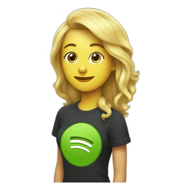 Le logo officiel de Spotify  sticker