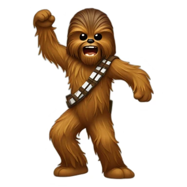 dab cheWbacca sticker