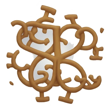 Gemini ai symbol sticker