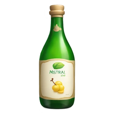 bottle of mistral sticker