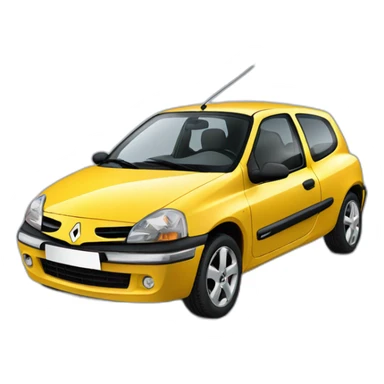 Renault Clio 2 sticker