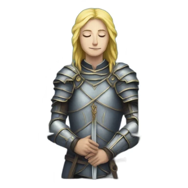 Ten of swords tarot sticker