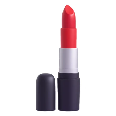 red lipstick sticker