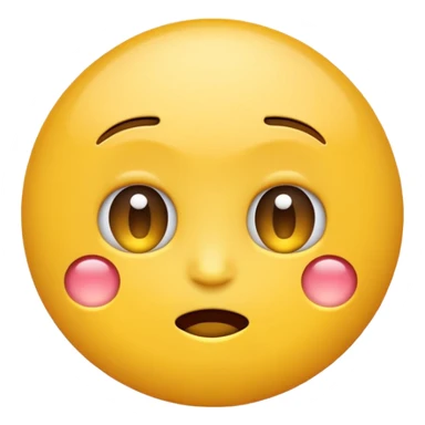 Emoji with sigh reaction  sticker