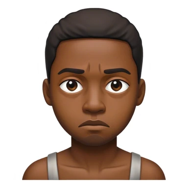 runaway slave realistic sticker