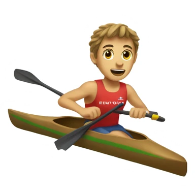 canoe sprint sticker
