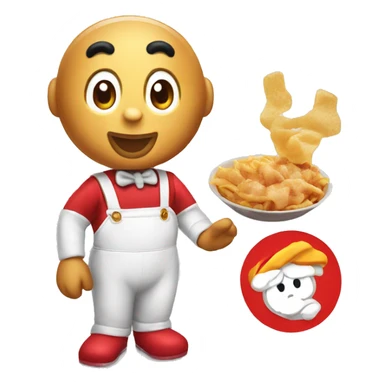 Jollibee mascot sticker